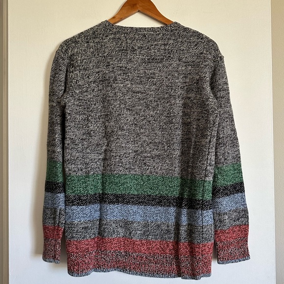 Urban Outfitters Koto Shobu Colorblock Engineered Marled Knit Sweater Size Small - Picture 3 of 8
